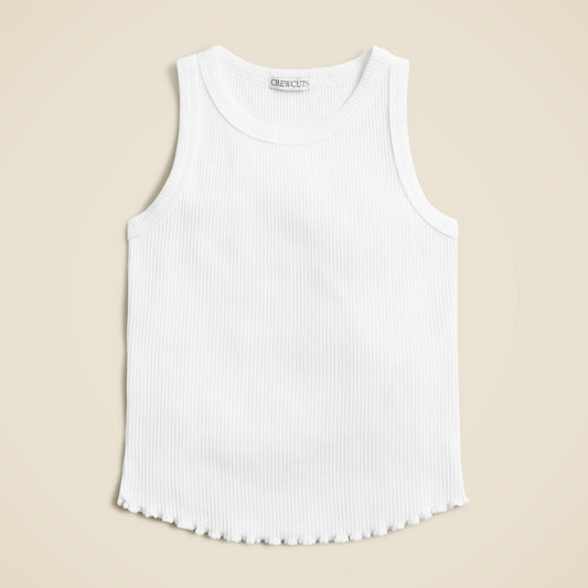 Kids Girls' everyday tank top in vintage rib - J.Crew