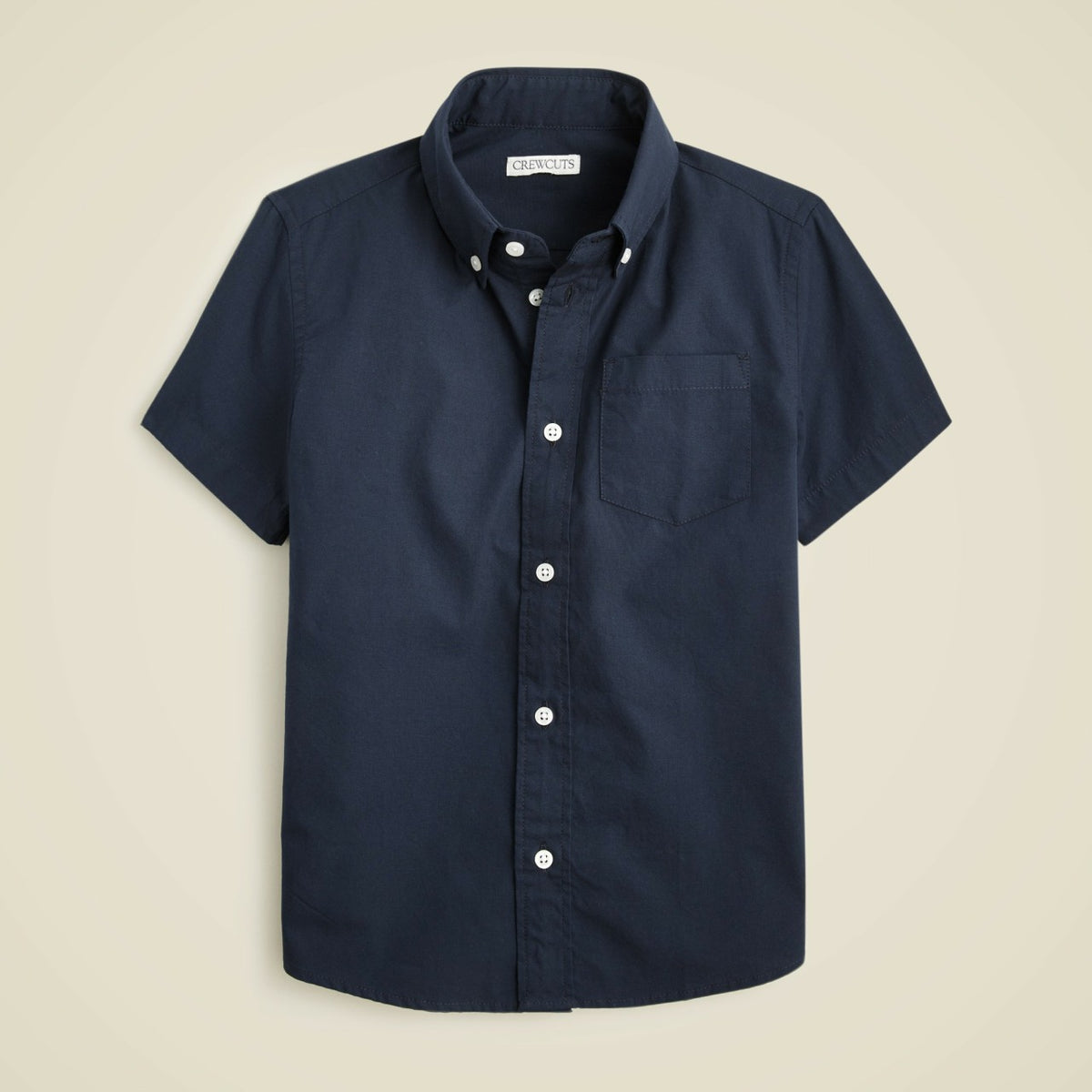 Kids Kids' short-sleeve stretch poplin button-down - J.Crew
