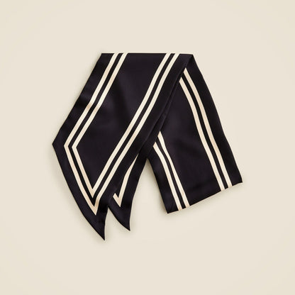 Women Printed silk scarf - J.Crew