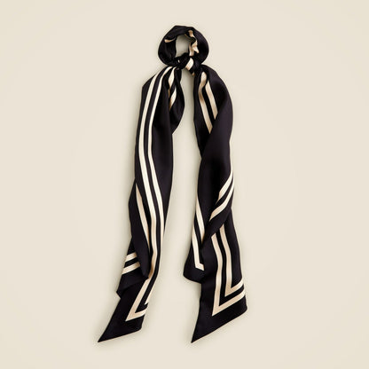 Women Printed silk scarf - J.Crew