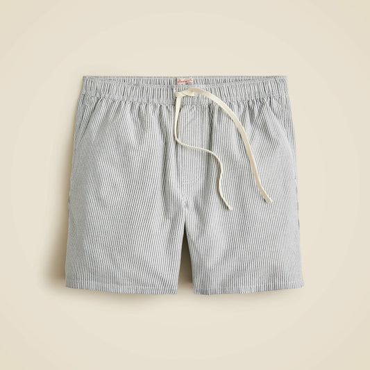 Men 7'' lounge short in Broken-in oxford cloth - J.Crew