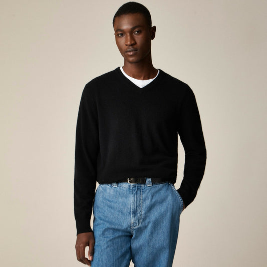 Men Cashmere V-neck sweater - J.Crew