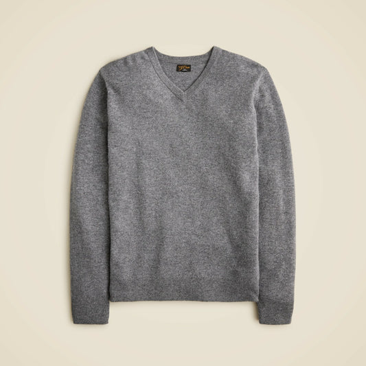 Men Cashmere V-neck sweater - J.Crew