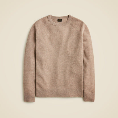 Men Cashmere waffle sweater - J.Crew