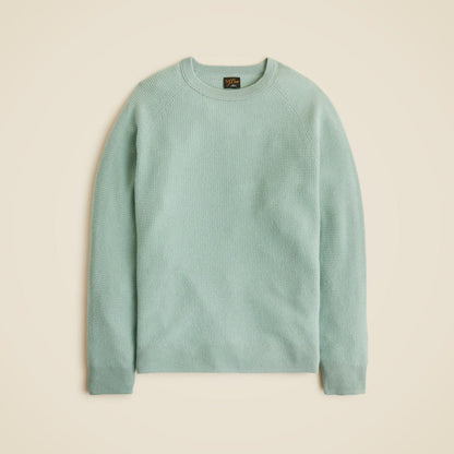 Men Cashmere waffle sweater - J.Crew