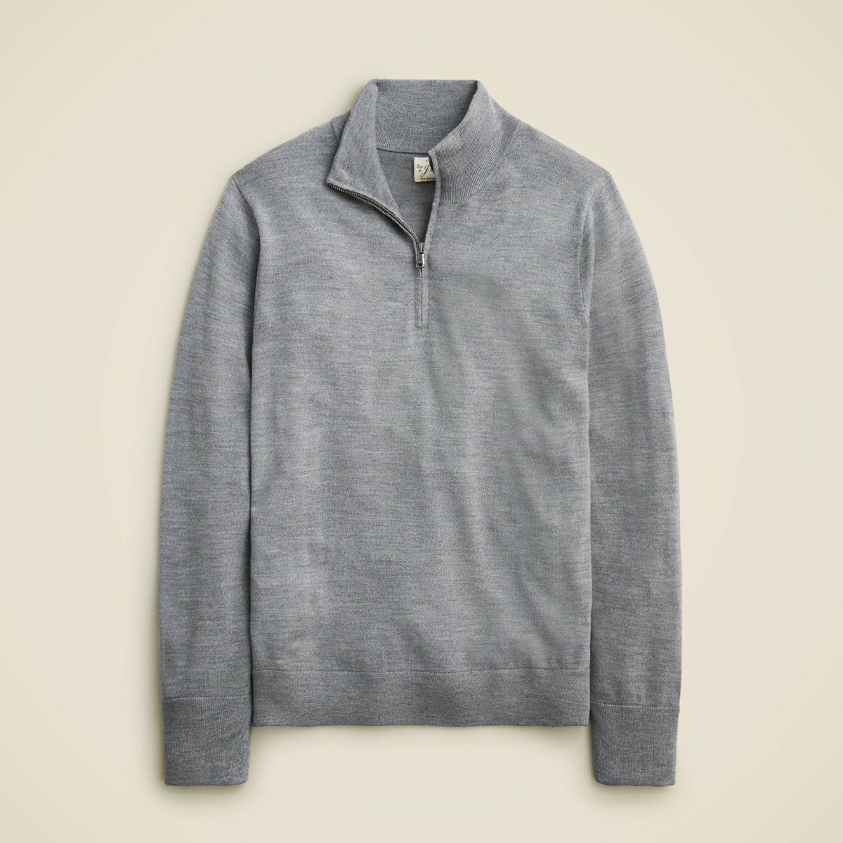 Men Merino wool half-zip sweater - J.Crew