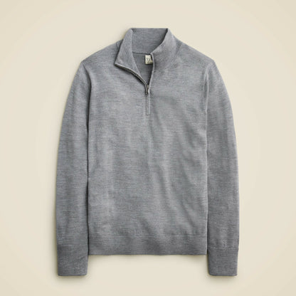 Men Merino wool half-zip sweater - J.Crew