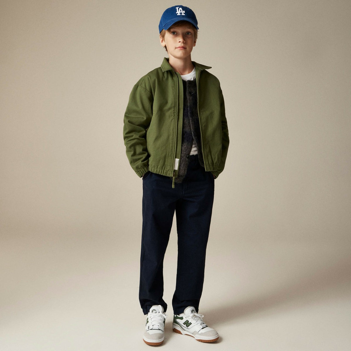 Kids Kids' classic-fit stretch chino pant - J.Crew