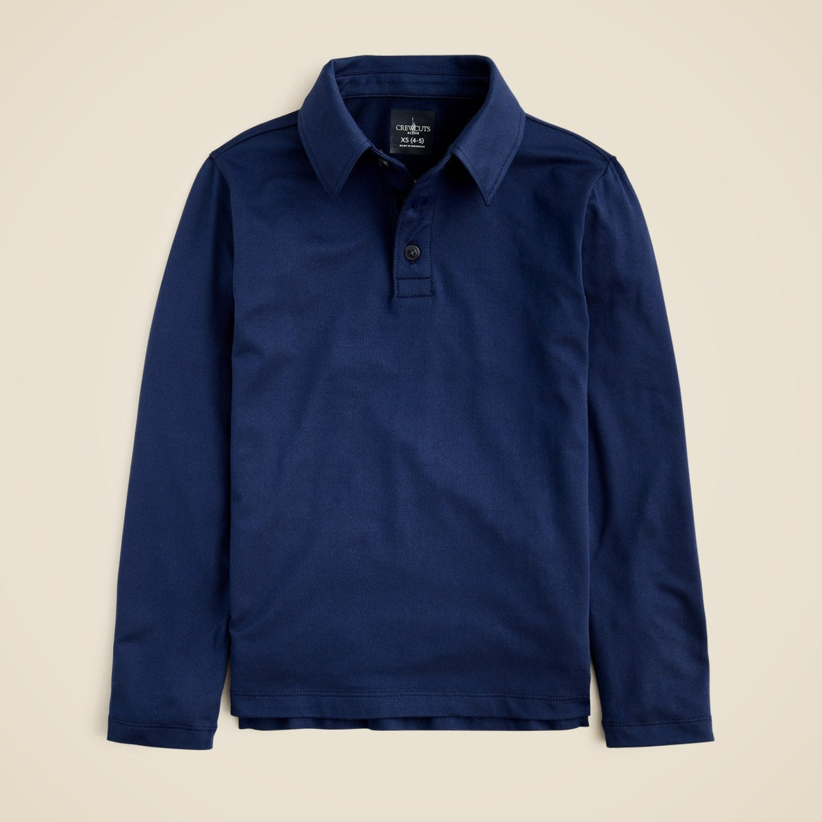 Kids Kids' long-sleeve tech polo shirt - J.Crew