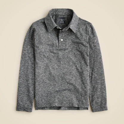Kids Kids' long-sleeve tech polo shirt - J.Crew