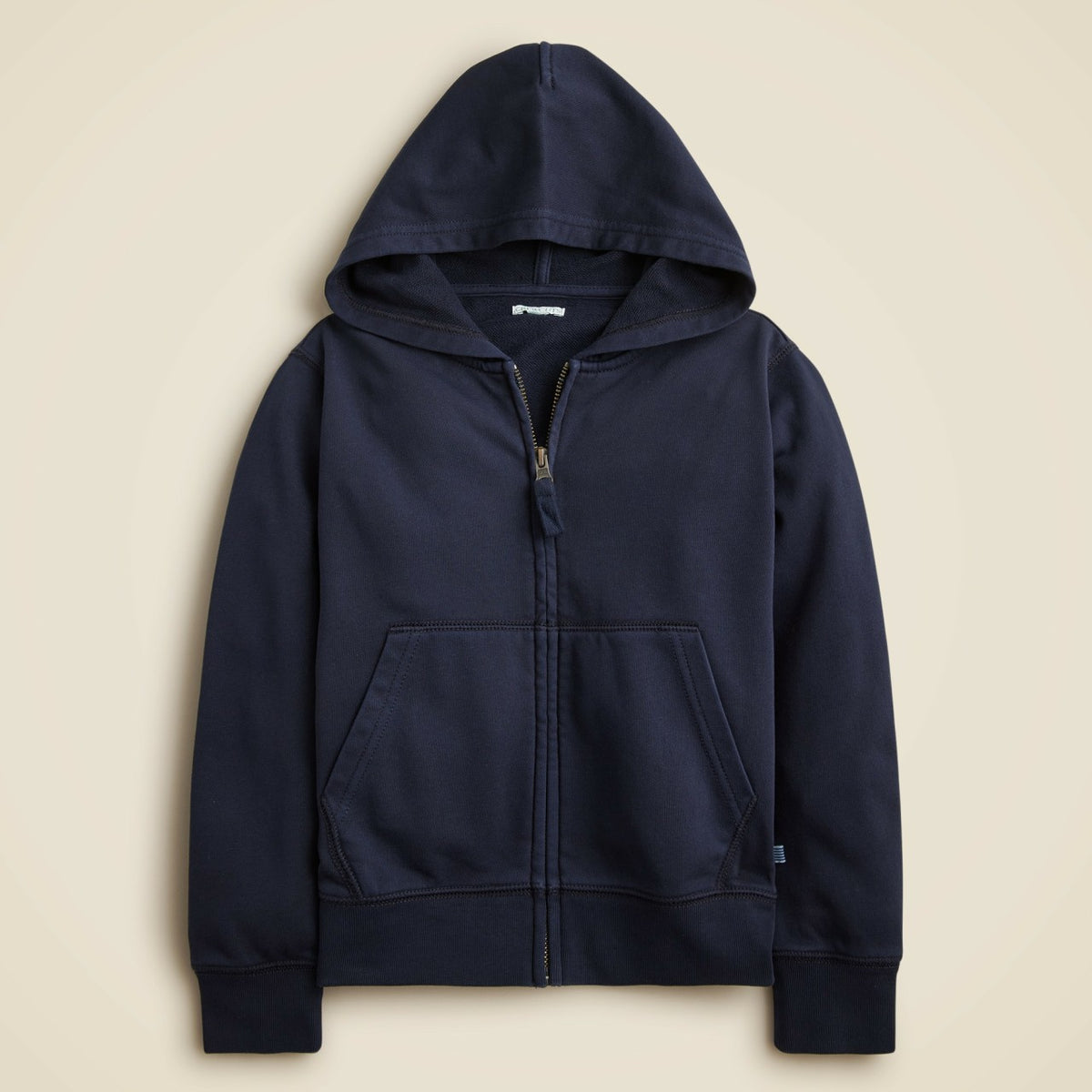 Kids KID by Crewcuts garment-dyed zip-up hoodie - J.Crew