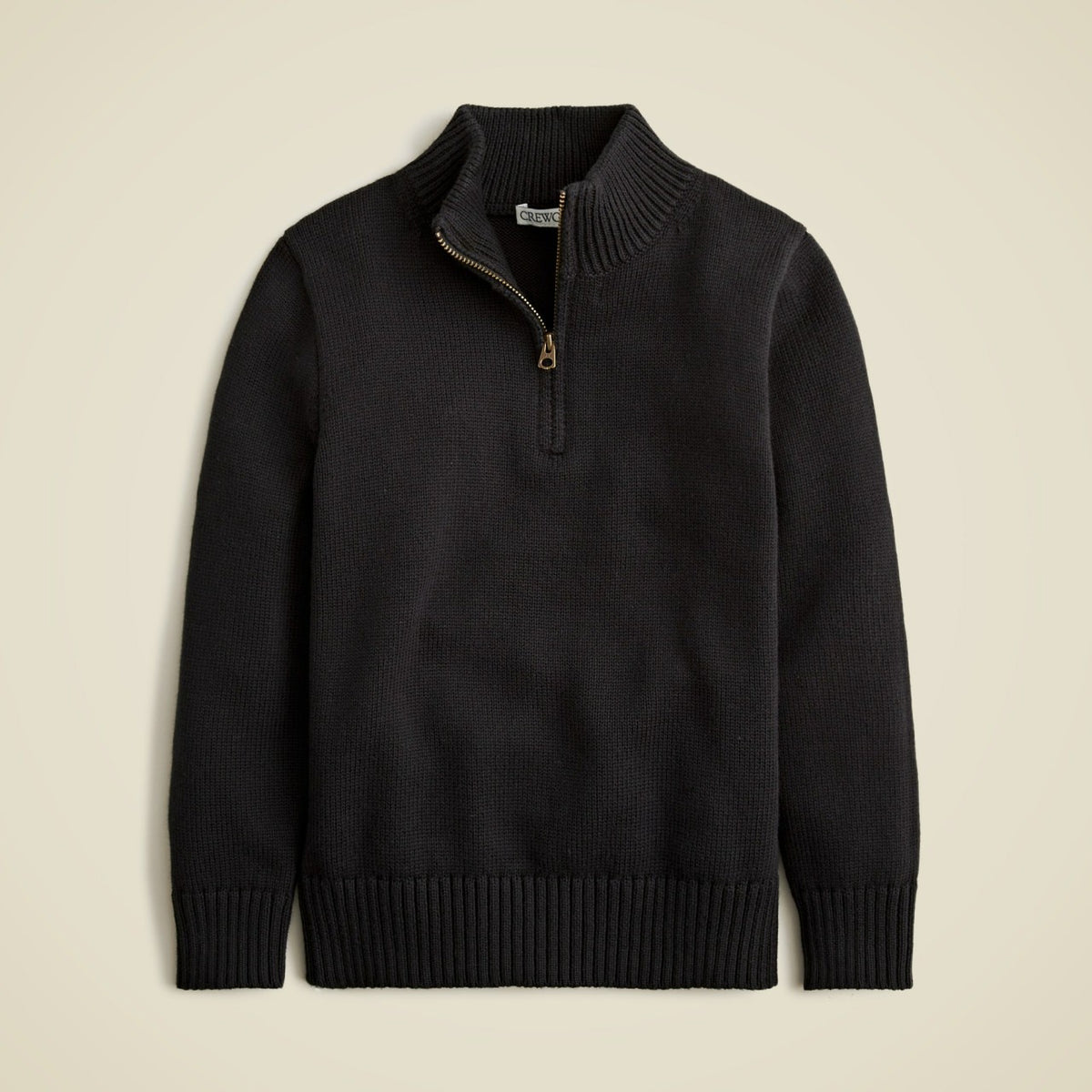 Kids Kids' heritage cotton half-zip sweater - J.Crew