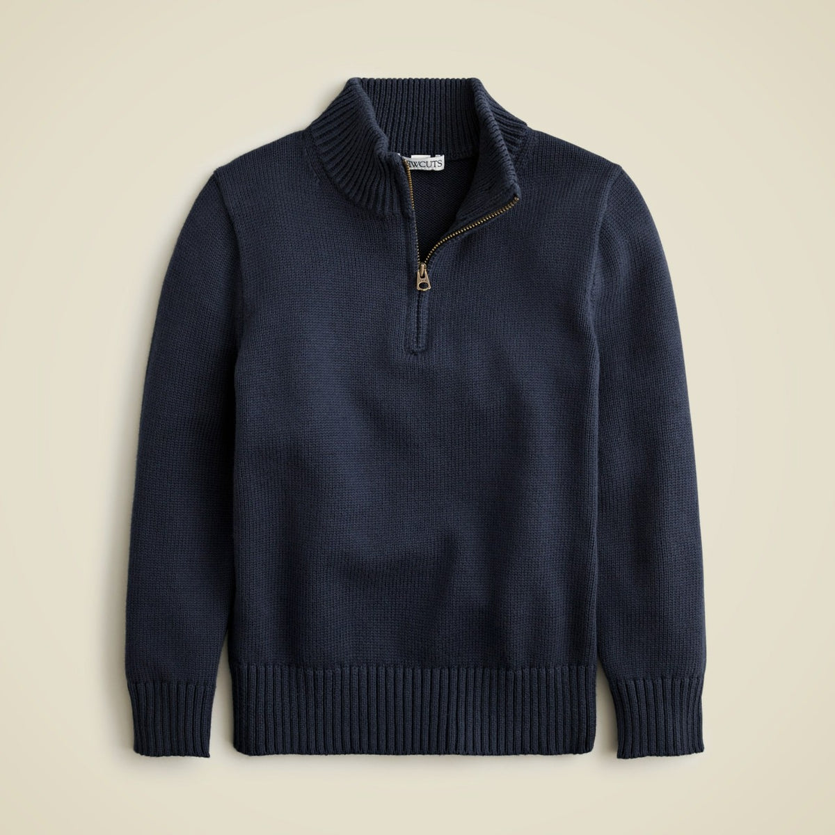 Kids Kids' heritage cotton half-zip sweater - J.Crew