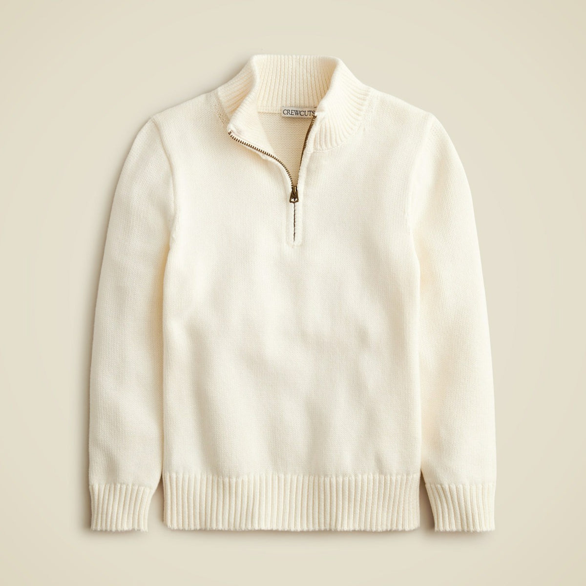 Kids Kids' heritage cotton half-zip sweater - J.Crew