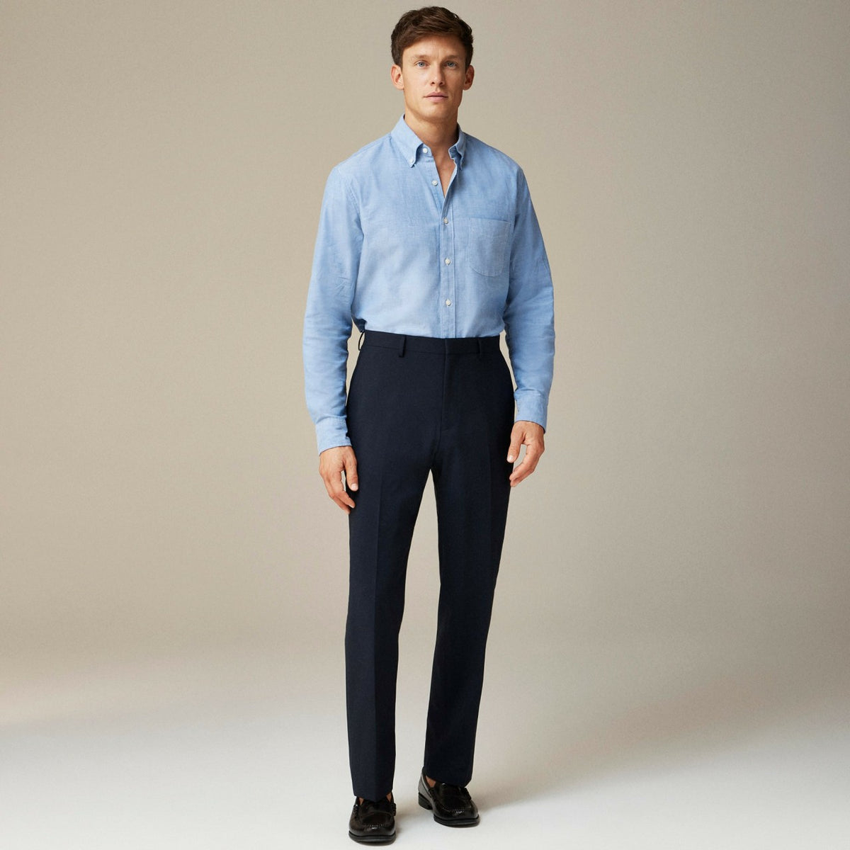 Men Crosby Traveler Classic-fit suit pant in Italian stretch wool blend - J.Crew