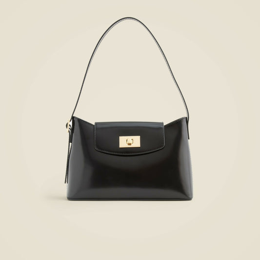 Women Edie shoulder bag in Italian leather - J.Crew