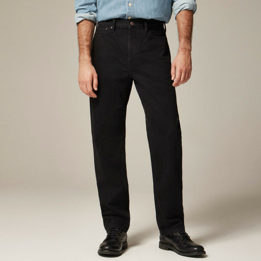 Men Classic jean in black rinse - J.Crew