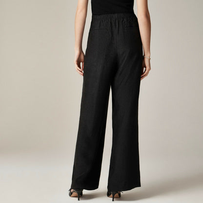 Women Stratus pant in textured satin - J.Crew