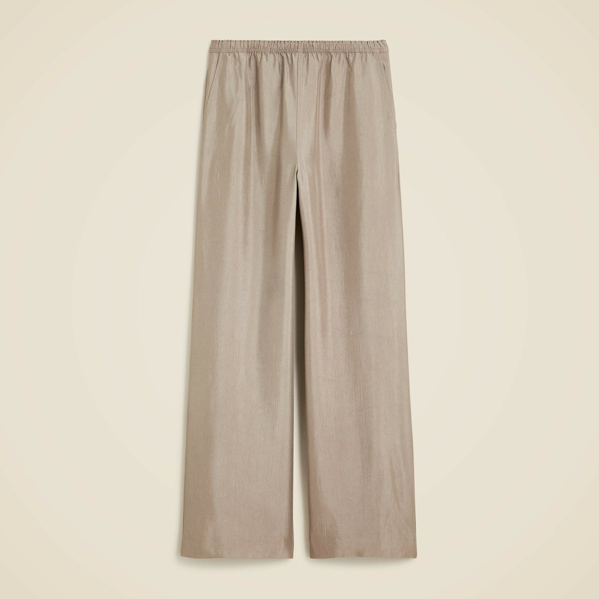 Women Stratus pant in textured satin - J.Crew
