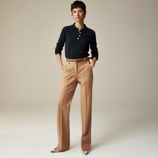 Women Natalia pant in four-season stretch - J.Crew