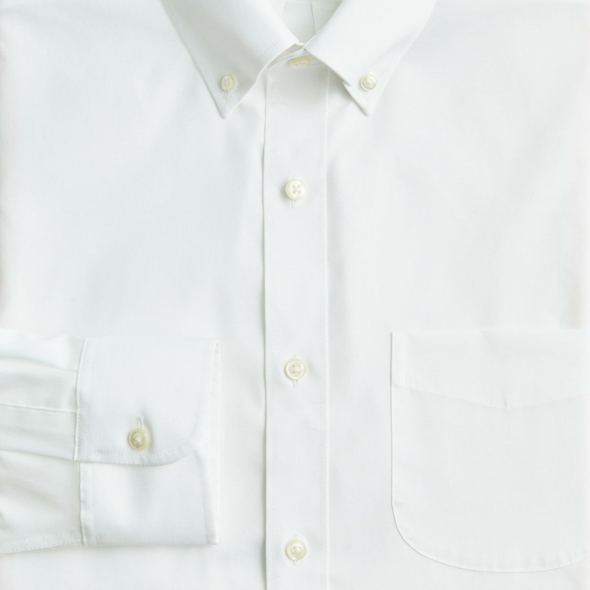 Men Bowery wrinkle-free dress shirt with button-down collar - J.Crew
