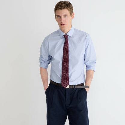 Men Bowery wrinkle-free dress shirt with spread collar - J.Crew