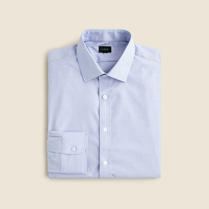 Men Bowery wrinkle-free dress shirt with spread collar - J.Crew