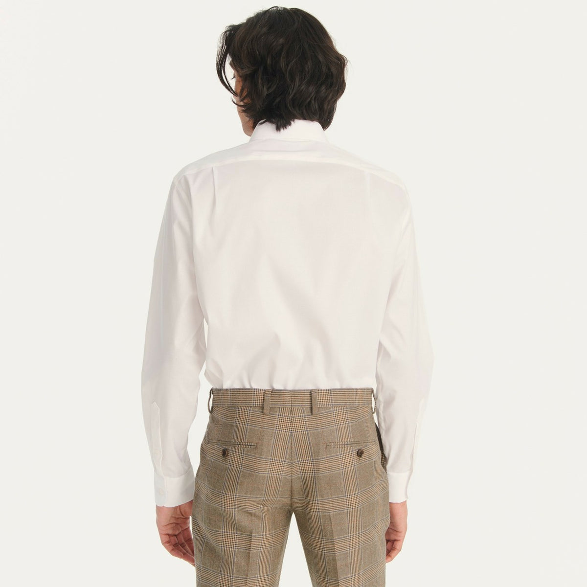Men Bowery wrinkle-free dress shirt with spread collar - J.Crew