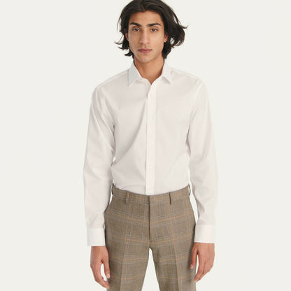 Men Bowery wrinkle-free dress shirt with spread collar - J.Crew