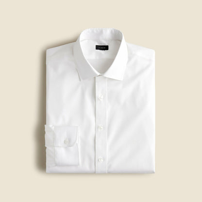 Men Bowery wrinkle-free dress shirt with spread collar - J.Crew
