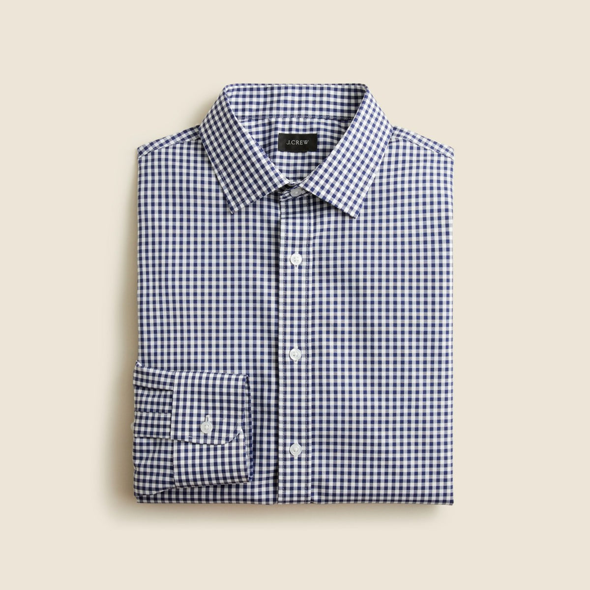 Men Bowery wrinkle-free dress shirt with spread collar - J.Crew