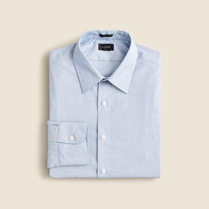 Men Bowery wrinkle-free dress shirt with point collar - J.Crew