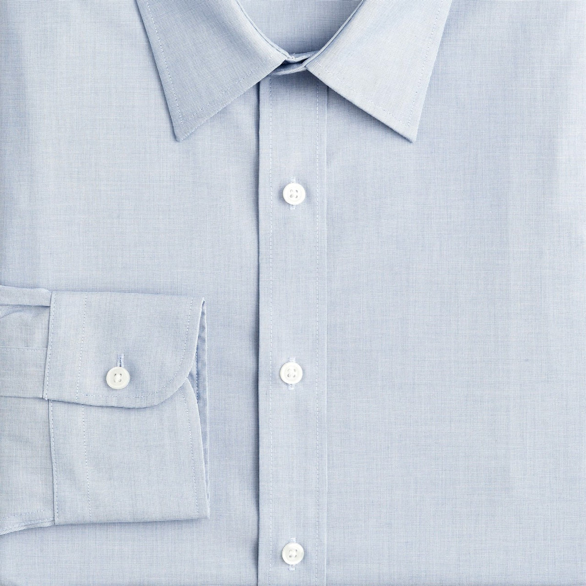 Men Bowery wrinkle-free dress shirt with point collar - J.Crew