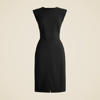 Women New Resume dress in Italian wool blend - J.Crew