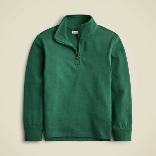 Kids Kids' relaxed-fit half-zip pullover - J.Crew