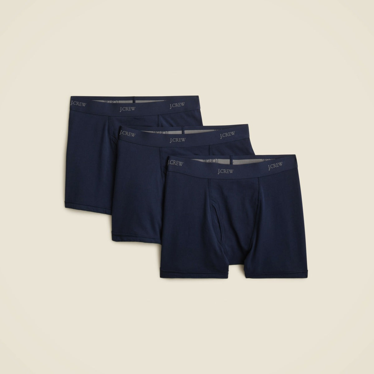 Men Stretch 4'' boxer briefs three-pack - J.Crew