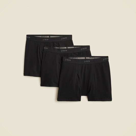 Men Stretch 4'' boxer briefs three-pack - J.Crew