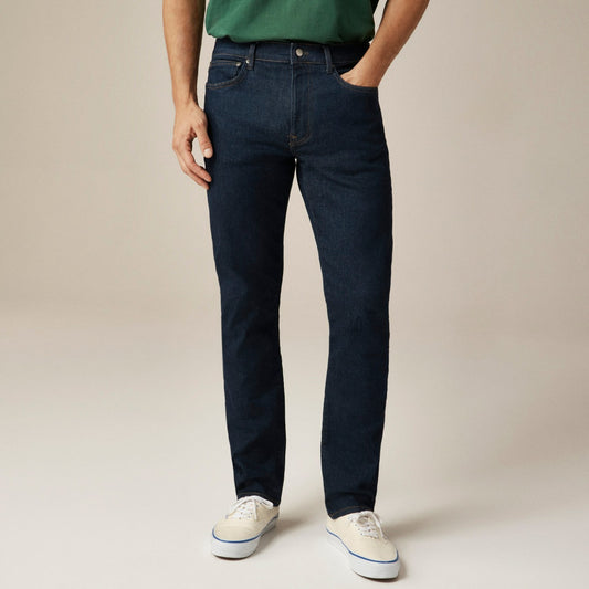 Men 770&trade; Straight-fit stretch jean in aged indigo wash - J.Crew