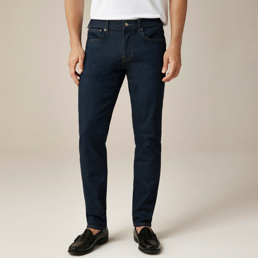 Men 484 Slim-fit stretch jean in aged indigo wash - J.Crew
