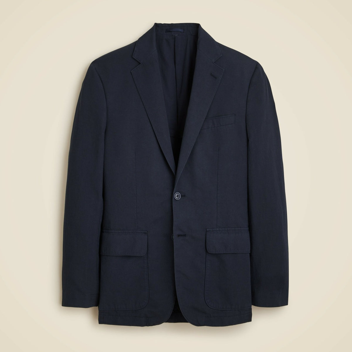 Men Crosby Classic-fit suit jacket in garment-dyed Italian cotton-linen blend - J.Crew