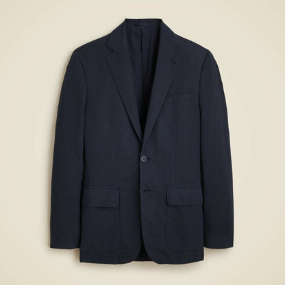 Men Crosby Classic-fit suit jacket in garment-dyed Italian cotton-linen blend - J.Crew