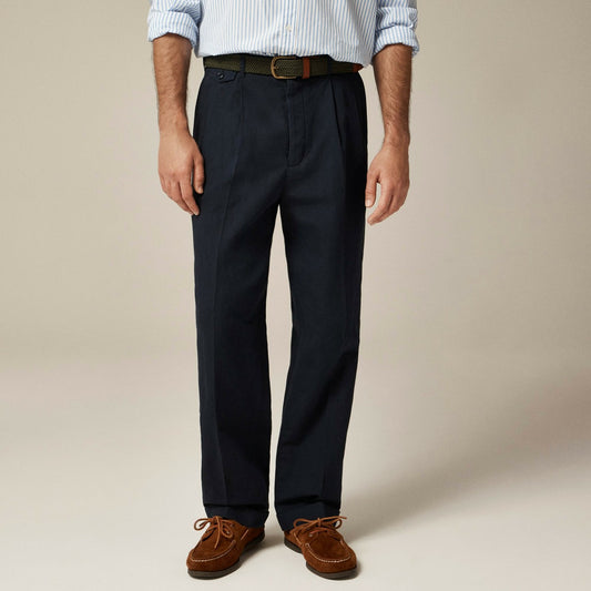 Men Crosby Classic-fit suit pant in garment-dyed Italian cotton-linen blend - J.Crew