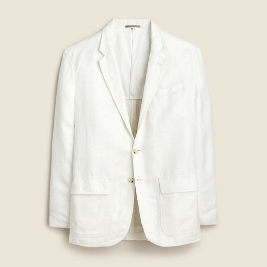 Men Big-fit suit jacket in Italian linen - J.Crew