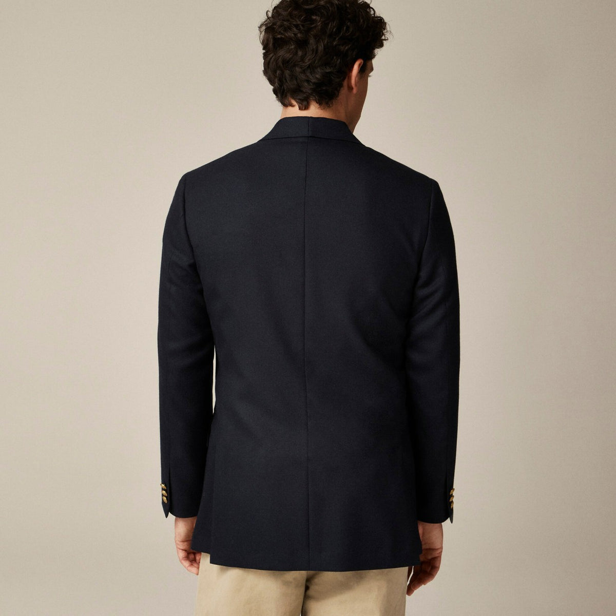 Men Double-breasted captain's blazer in English wool - J.Crew