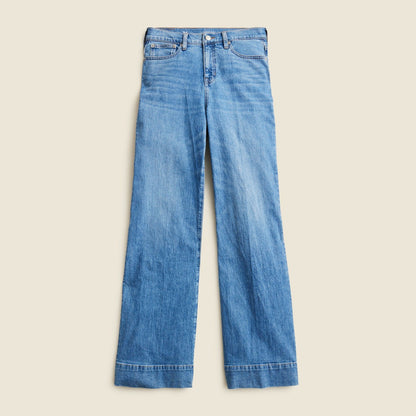Women High-rise denim trouser jean - J.Crew