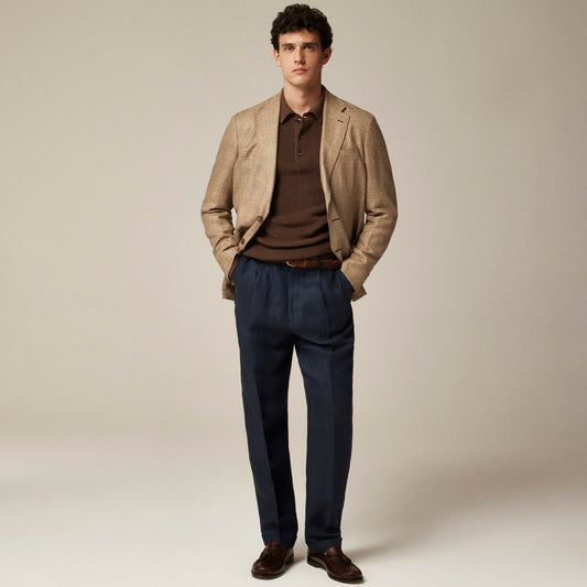 Men Crosby Classic-fit blazer in English wool-linen blend - J.Crew