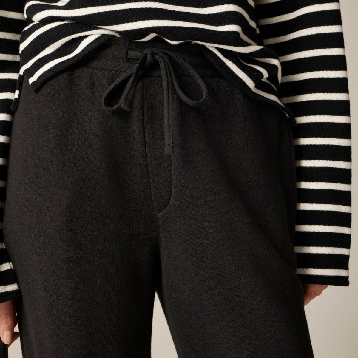 Women Heritage terry wide-leg sweatpant - J.Crew