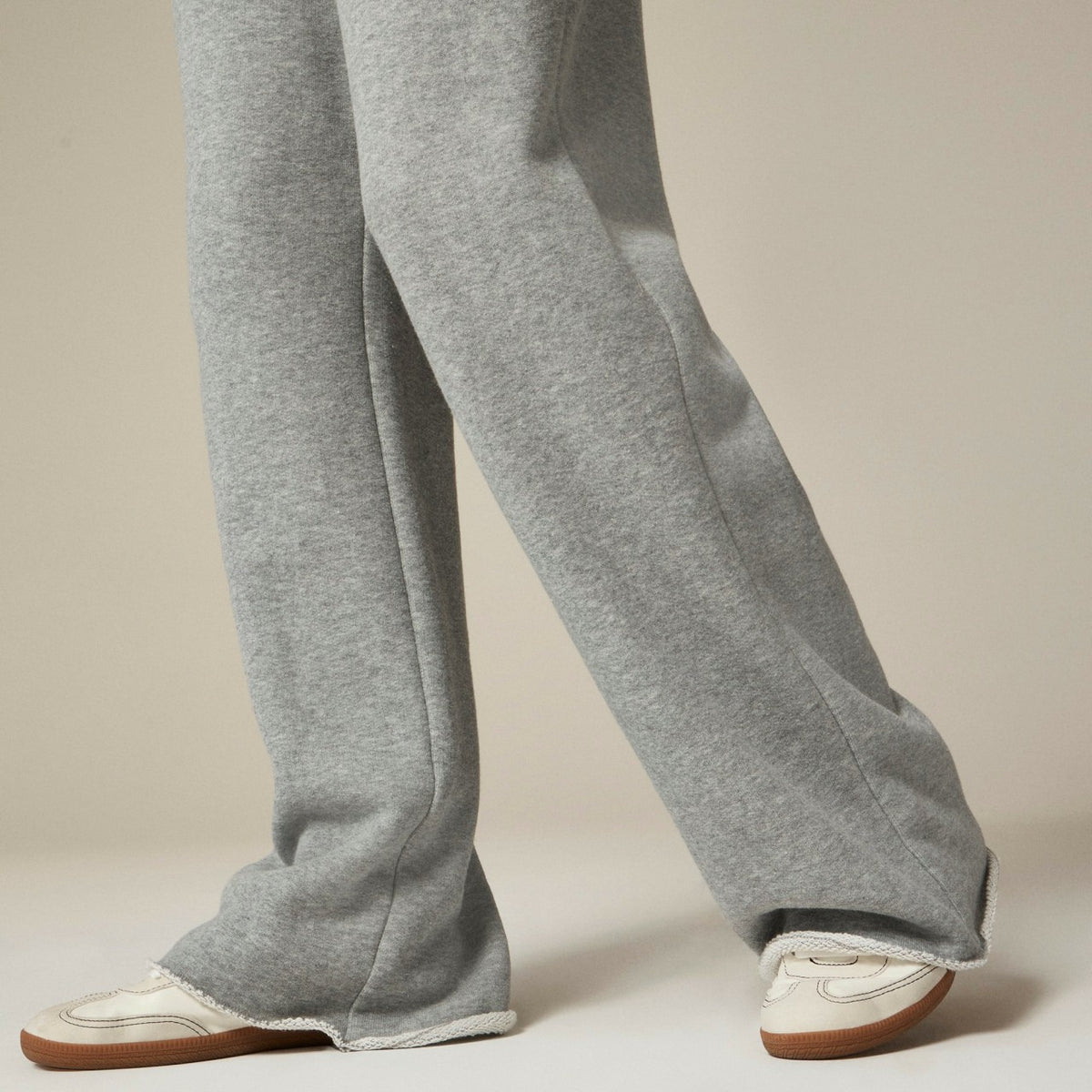 Women Heritage terry wide-leg sweatpant - J.Crew