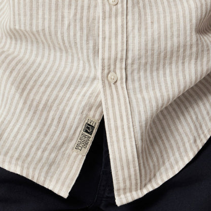 Men Baird McNutt Irish linen point-collar shirt - J.Crew