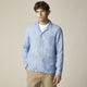 Amalfi Blue Linen Yd